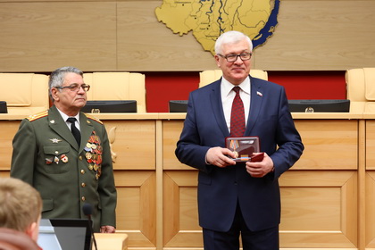 Сергей Брилка отмечен наградой «За заслуги в ветеранском движении» Российского союза ветеранов